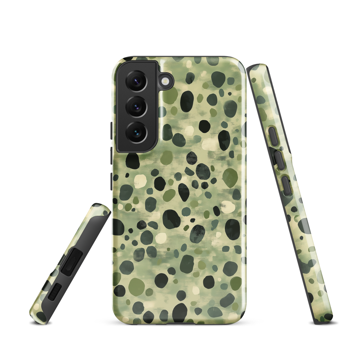 'Stepping Stone' Samsung Galaxy S22 tough phone case - protective glossy case NZ Australia