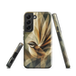 'Fantail' Samsung Galaxy S22 tough phone case - protective glossy case NZ Australia