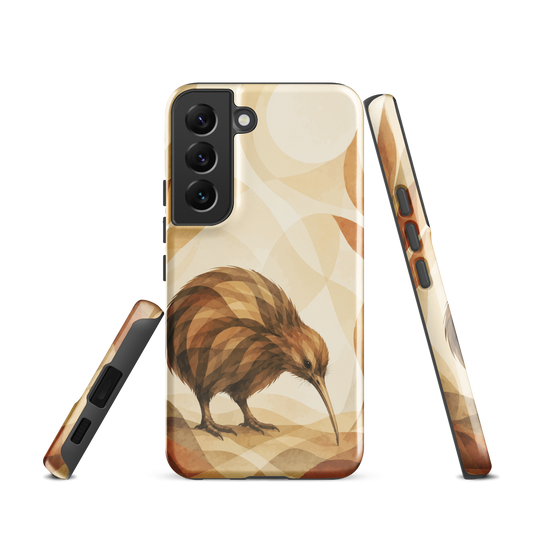 'Kiwi' Samsung Galaxy S22 tough case - protective glossy case NZ Australia
