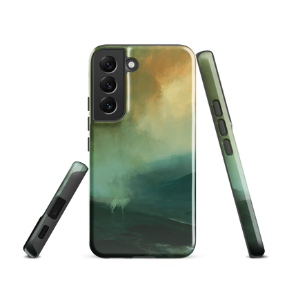 'Acid Rain' Samsung Galaxy S22 tough phone case - protective glossy case NZ Australia