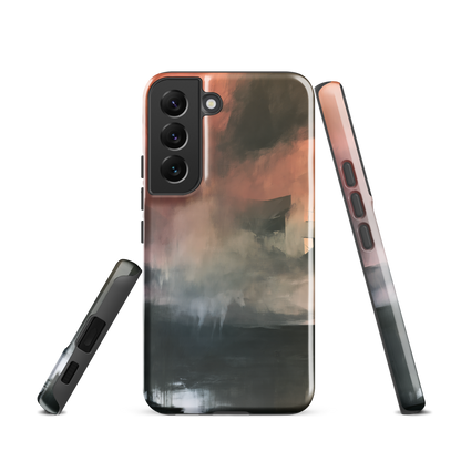 'Glass' Samsung Galaxy S22 tough phone case - protective glossy case NZ Australia