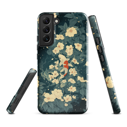 'Koi' Samsung Galaxy S22 Plus tough phone case - protective glossy case NZ Australia