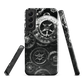 'Clockwork' Samsung phone case, a stunning fusion of gears, cogs, and vintage industrial charm. Inspired by the beauty of classic timepieces and steampunk aesthetics.