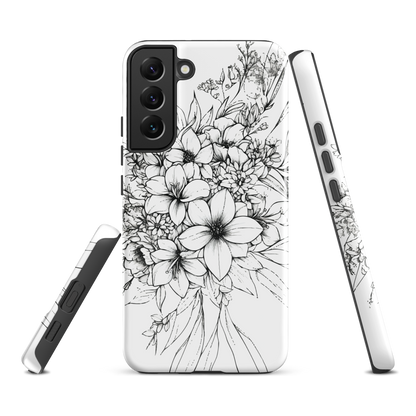 'Silhouette' Samsung Galaxy S22 Plus tough phone case - protective glossy case NZ Australia