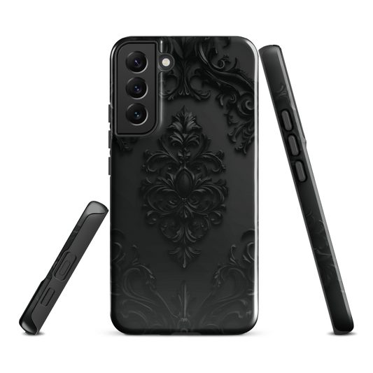 'Obsidian' Samsung Galaxy S22 Plus tough phone case - protective glossy case NZ Australia