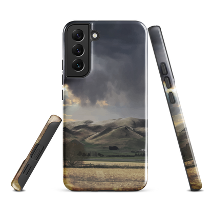 'Te Hauke' Samsung Galaxy S22 Plus tough phone case - protective glossy case NZ Australia