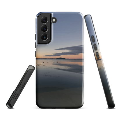 'Whispers on the Lake' Samsung Galaxy S22 Plus tough phone case - protective glossy case NZ Australia