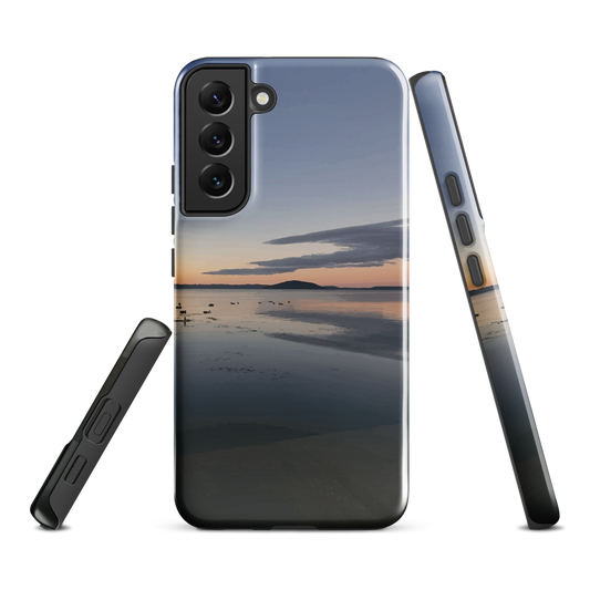'Whispers on the Lake' Samsung Galaxy S22 Plus tough phone case - protective glossy case NZ Australia