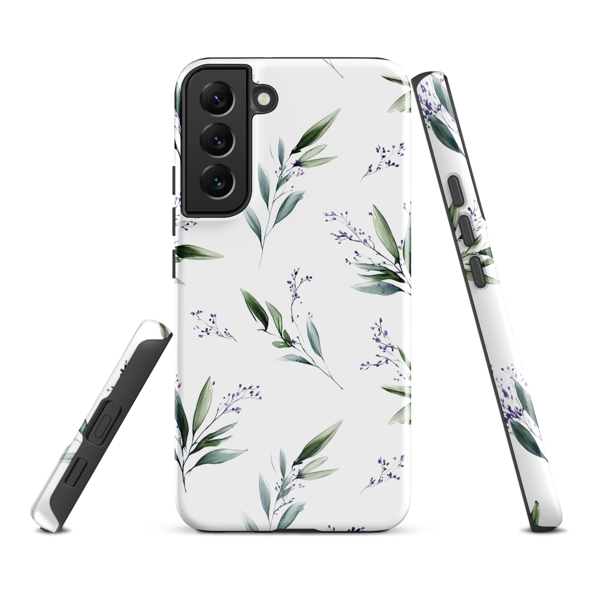 Botanical sprigs phone case | Minimal botanical design NZ