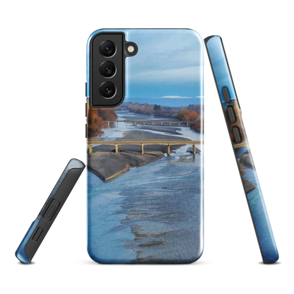 'Ruahine' Samsung Galaxy S22 Plus tough phone case - protective glossy case NZ Australia