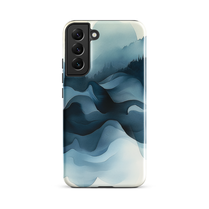 'Still Valleys' Samsung Galaxy S22 Plus tough phone case - protective glossy case NZ Australia