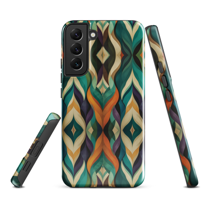 'Rhythm' Samsung Galaxy S22 Plus tough phone case - protective glossy case NZ Australia