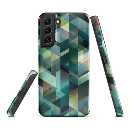 'Still Depths' Samsung Galaxy S22 Plus tough phone case - protective glossy case NZ Australia