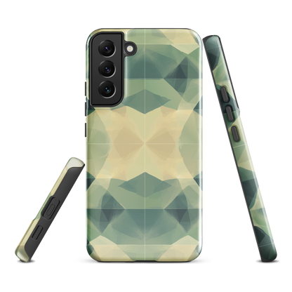 'Symmetry' Samsung Galaxy S22 Plus tough phone case - protective glossy case NZ Australia