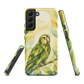 'Kākāpō' Samsung Galaxy S22 Plus tough case - protective glossy case NZ Australia