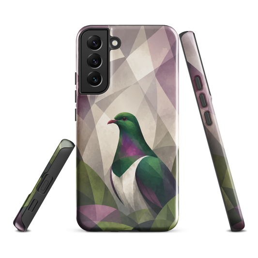 'Kereru' Samsung Galaxy S22 Plus tough phone case - protective glossy case NZ Australia