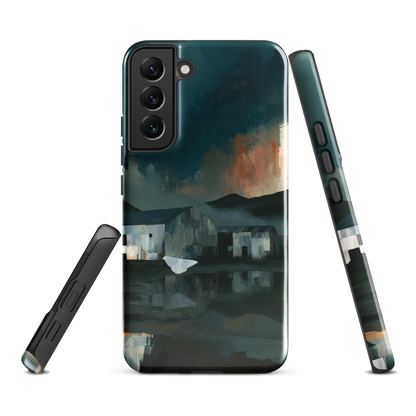 'Evening Flight' Samsung Galaxy S22 Plus tough phone case - protective glossy case NZ Australia