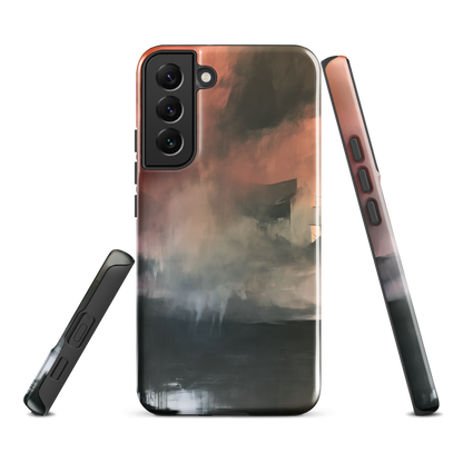'Glass' Samsung Galaxy S22 Plus tough phone case - protective glossy case NZ Australia