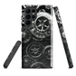 'Clockwork' Samsung phone case, a stunning fusion of gears, cogs, and vintage industrial charm. Inspired by the beauty of classic timepieces and steampunk aesthetics.