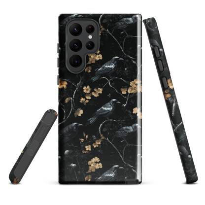 'Shadow' Samsung Galaxy S22 Ultra tough phone case - protective glossy case NZ Australia
