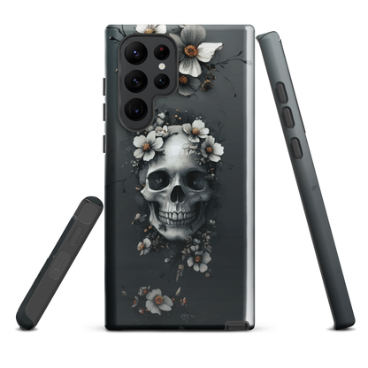 'Eternal Bloom' Samsung Galaxy S22 Ultra tough phone case - protective glossy case NZ Australia