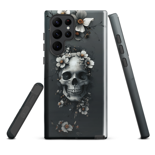'Eternal Bloom' Samsung Galaxy S22 Ultra tough phone case - protective glossy case NZ Australia