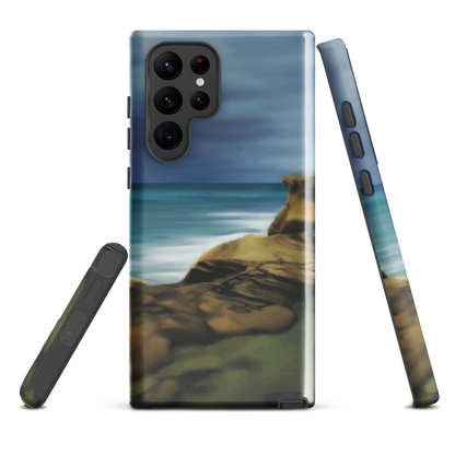 'Castle Point' Samsung Galaxy S22 Ultra tough phone case - protective glossy case NZ Australia