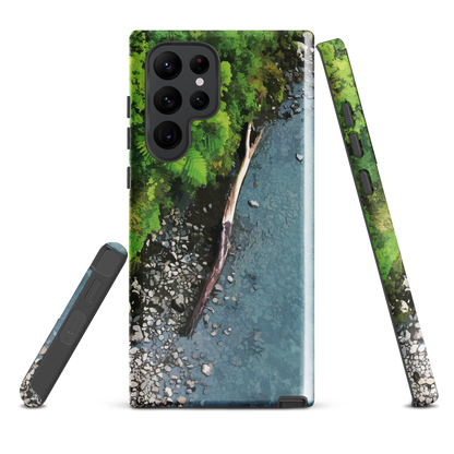 'Resting Place' Samsung Galaxy S22 Ultra tough phone case - protective glossy case NZ Australia