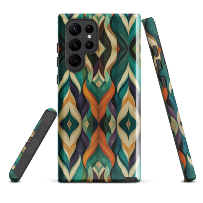 'Rhythm' Samsung Galaxy S22 Ultra tough phone case - protective glossy case NZ Australia