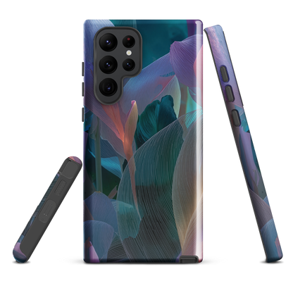 'Ethereal Blades' Samsung Galaxy S22 Ultra tough phone case - protective glossy case NZ Australia