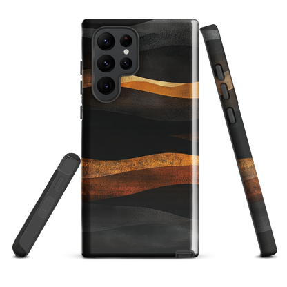 'Flow' Samsung Galaxy S22 Ultra tough phone case - protective glossy case NZ Australia