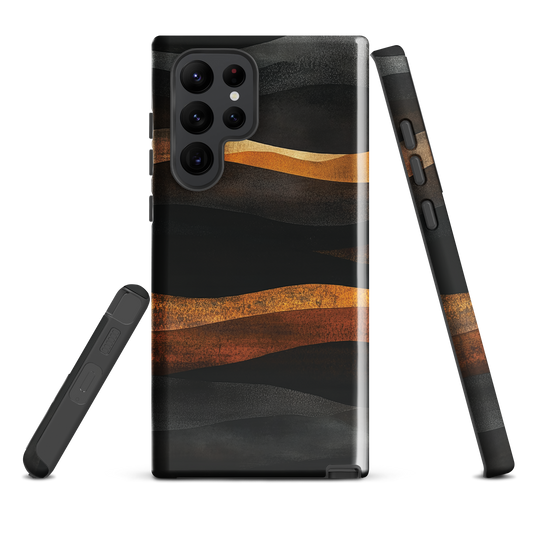 'Flow' Samsung Galaxy S22 Ultra tough phone case - protective glossy case NZ Australia