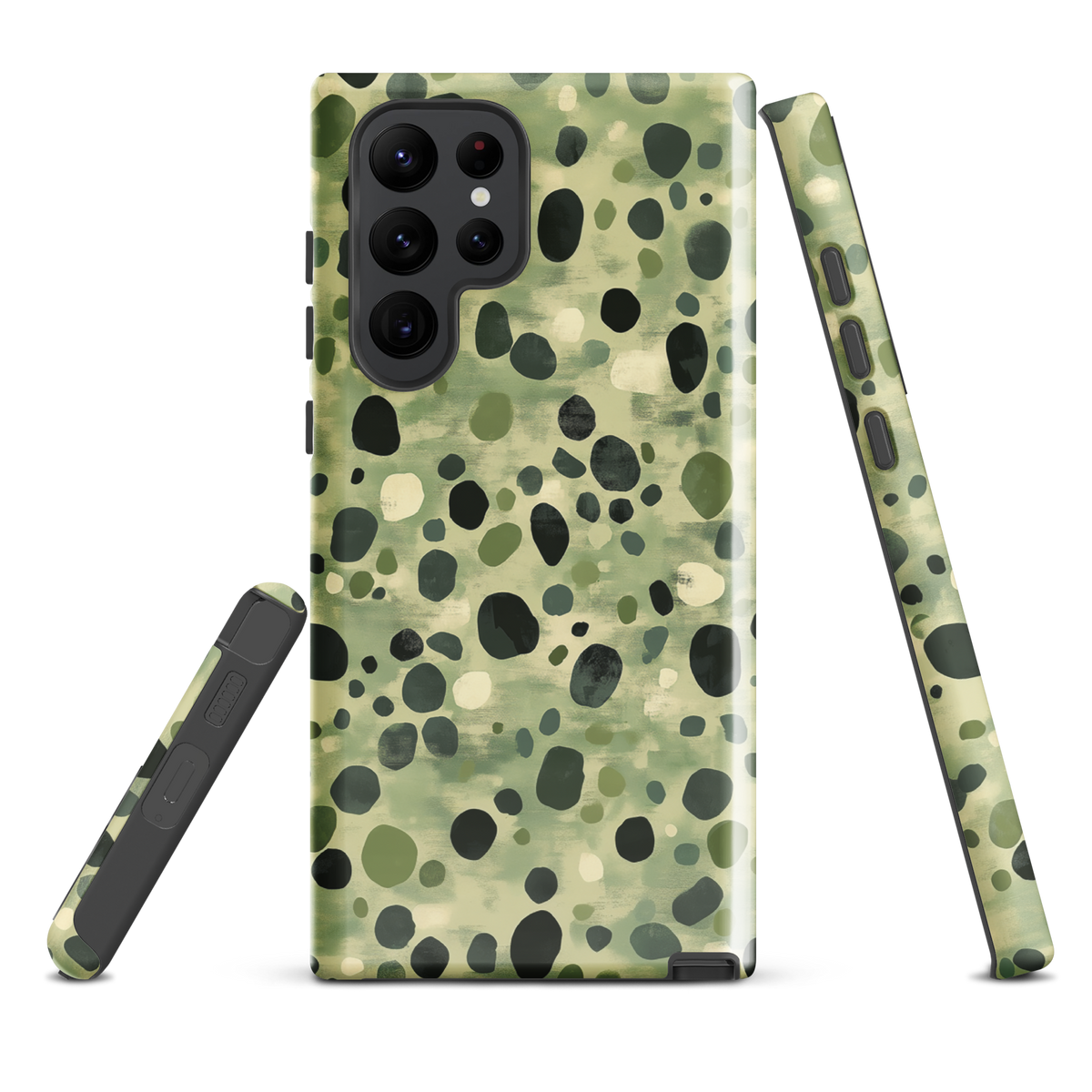 'Stepping Stone' Samsung Galaxy S22 Ultra tough phone case - protective glossy case NZ Australia