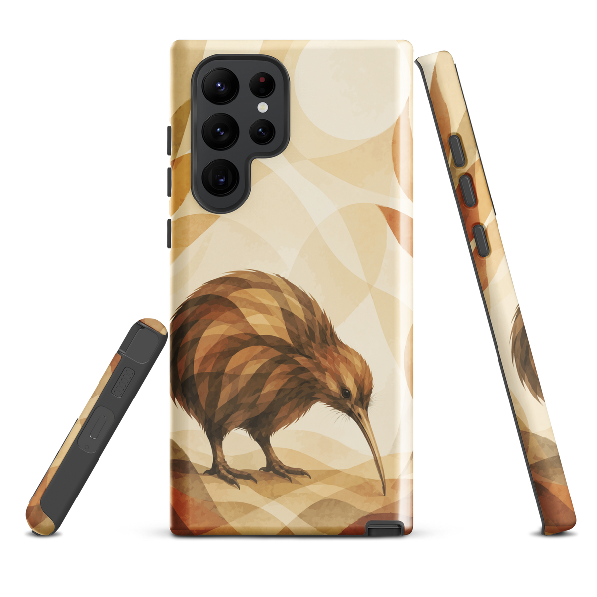 'Kiwi' Samsung Galaxy S22 Ultra tough case - protective glossy case NZ Australia