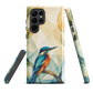'Kōtare' Samsung Galaxy S22 Ultra tough case - protective glossy case NZ Australia