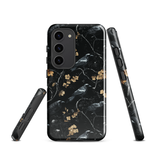 'Shadow' Samsung Galaxy S23 tough phone case - protective glossy case NZ Australia