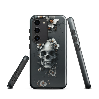 'Eternal Bloom' Samsung Galaxy S23 tough phone case - protective glossy case NZ Australia