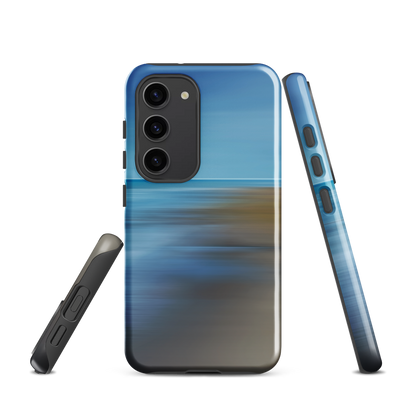 'Ocean Breeze' Samsung Galaxy S23 tough phone case - protective glossy case NZ Australia