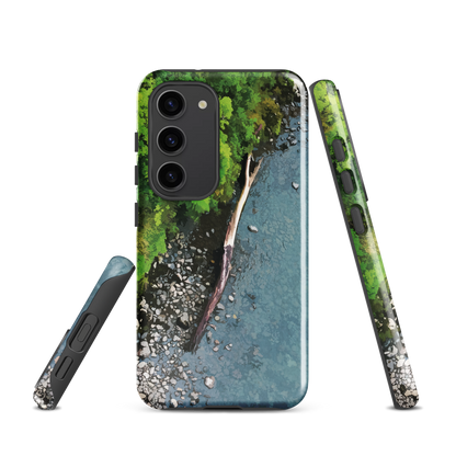 'Resting Place' Samsung Galaxy S23 tough phone case - protective glossy case NZ Australia
