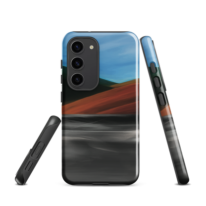 'Heat Wave' Samsung Galaxy S23 tough phone case - protective glossy case NZ Australia