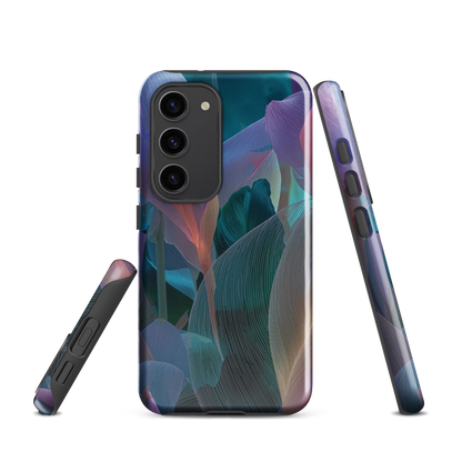 'Ethereal Blades' Samsung Galaxy S23 tough phone case - protective glossy case NZ Australia