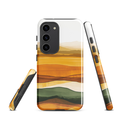 'Autumn' Samsung Galaxy S23 tough phone case - protective glossy case NZ Australia
