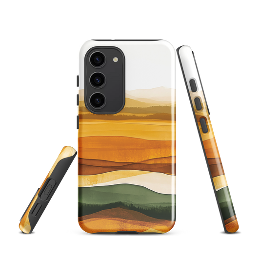 'Autumn' Samsung Galaxy S23 tough phone case - protective glossy case NZ Australia
