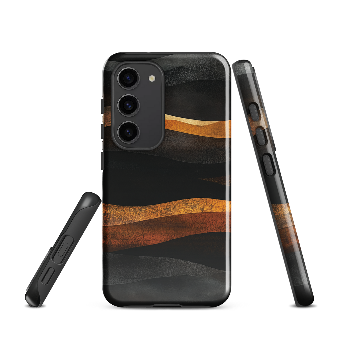 'Flow' Samsung Galaxy S23 tough phone case - protective glossy case NZ Australia