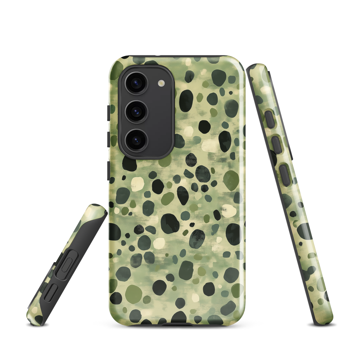 'Stepping Stone' Samsung Galaxy S23 tough phone case - protective glossy case NZ Australia