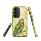 'Kākāpō' Samsung Galaxy S23 tough case - protective glossy case NZ Australia