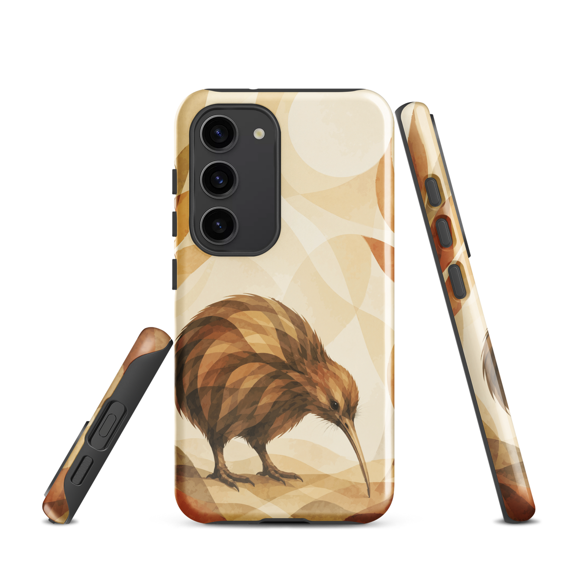 'Kiwi' Samsung Galaxy S23 tough case - protective glossy case NZ Australia