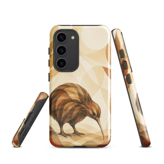 'Kiwi' Samsung Galaxy S23 tough case - protective glossy case NZ Australia
