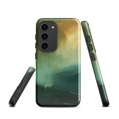 'Acid Rain' Samsung Galaxy S23 tough phone case - protective glossy case NZ Australia