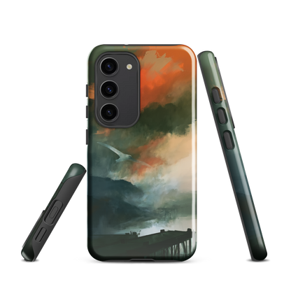 'Harbour' Samsung Galaxy S23 tough phone case - protective glossy case NZ Australia